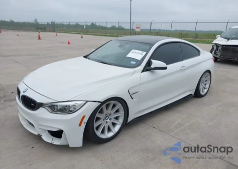2015 BMW M4 из США, поврежденный, VIN WBS3R9C54FK329174